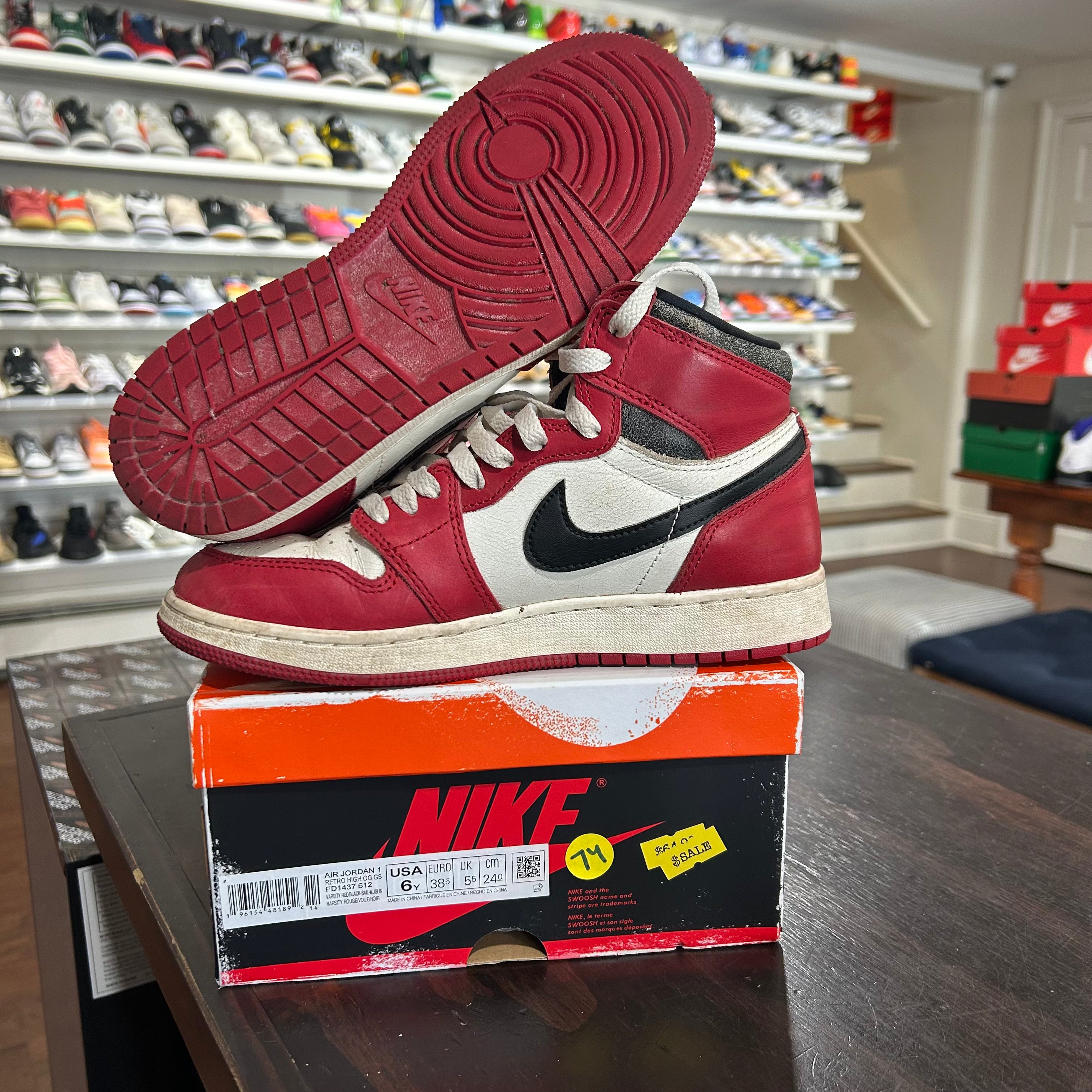 USED* Jordan Lost Found (Size 6Y) – Sports Connection