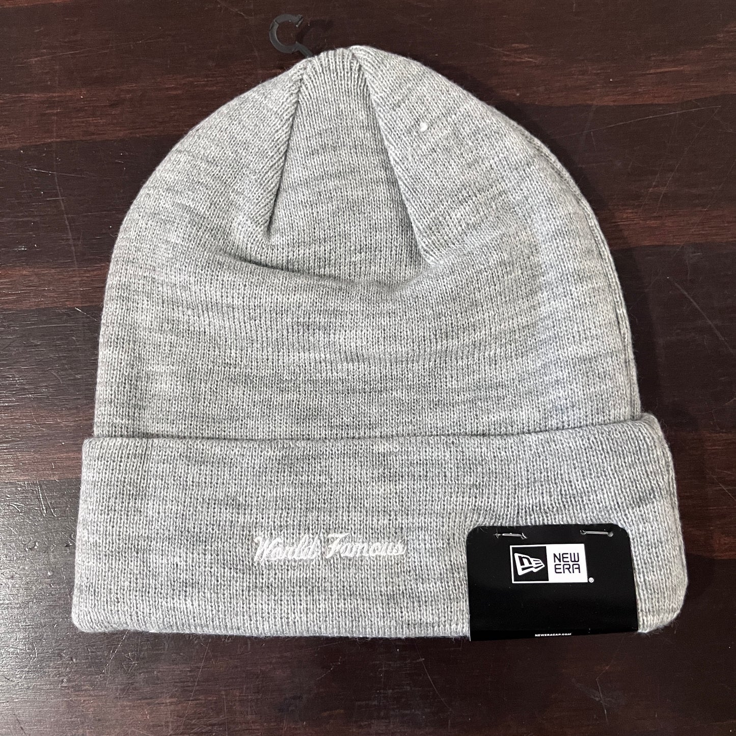Supreme Camo Box Logo Beanie Heather Grey