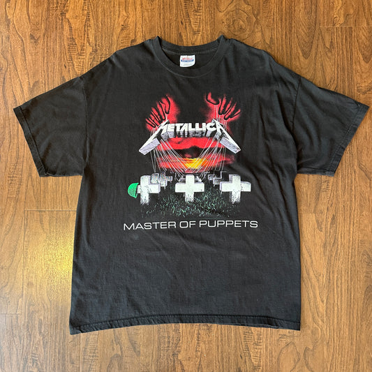 *VINTAGE* Metallica Master of Puppets Band Tee (FITS LARGE/XLARGE)