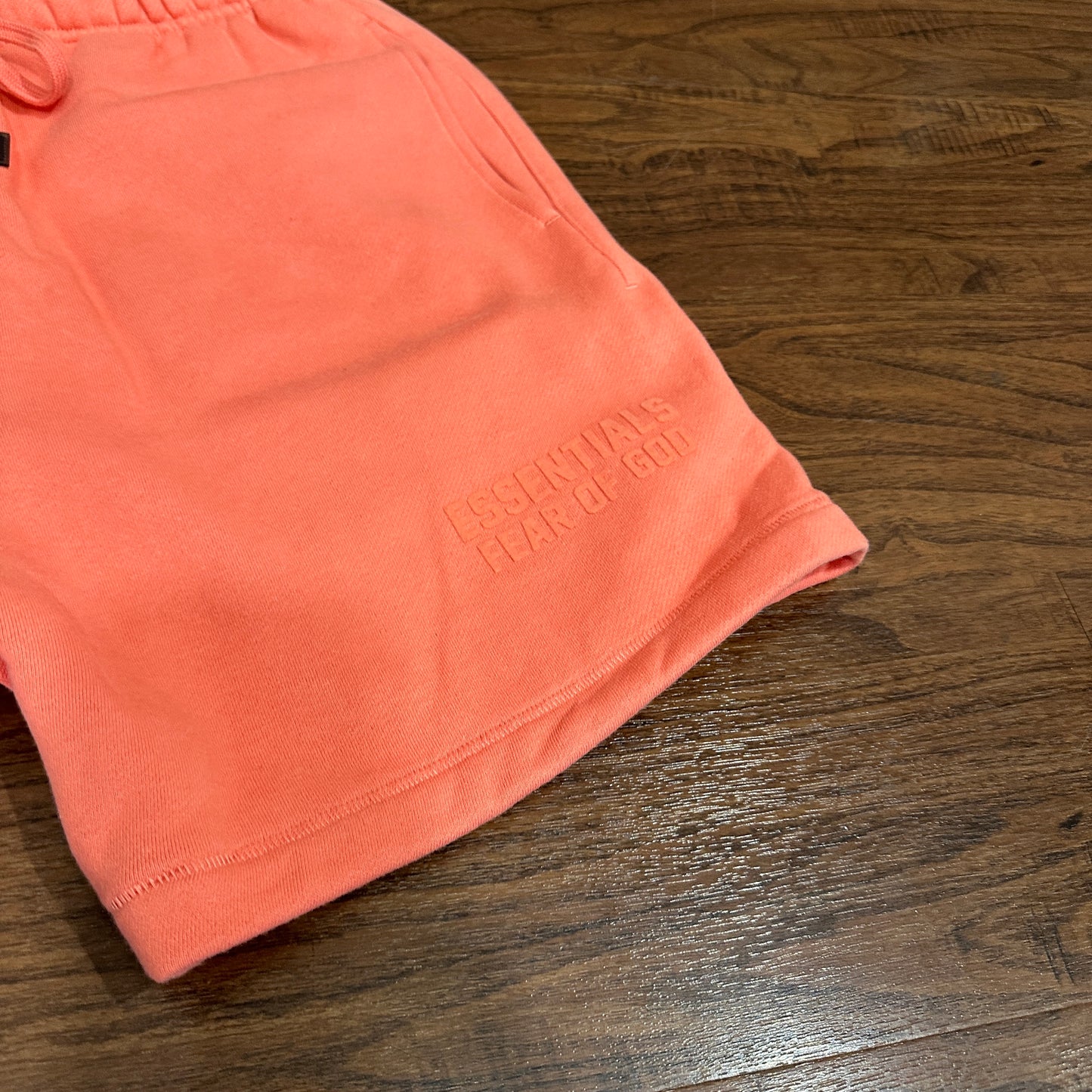 *USED* Essentials Coral Sweat Shorts  (FITS Extra Extra Small)