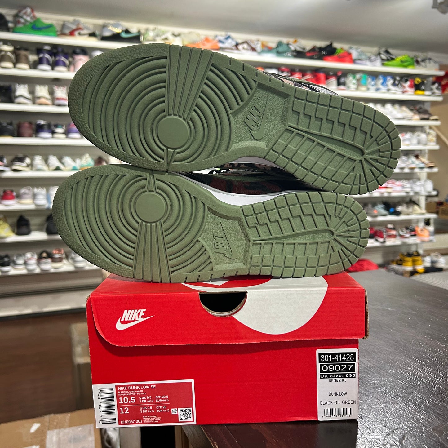 *USED* Nike Dunk Low Crazy Camo (Size 10.5)