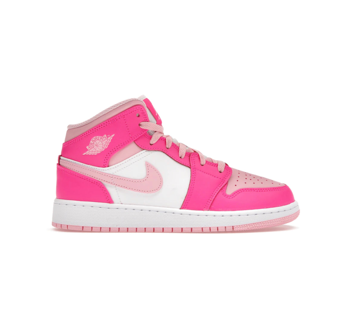 Jordan 1 Mid Fierce Pink GS