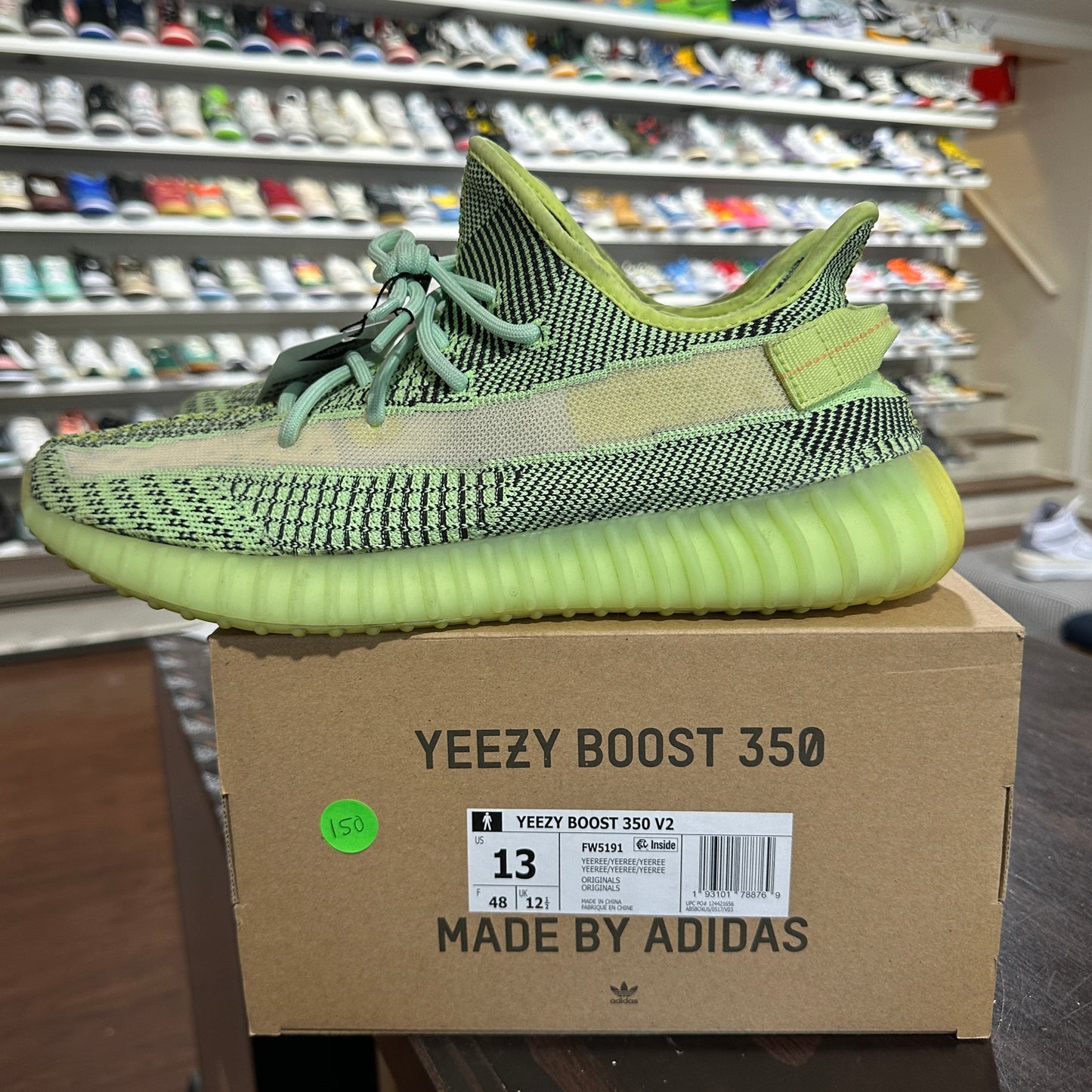 *USED* Yeezy 350 V2 Yeezreel (Size 13)