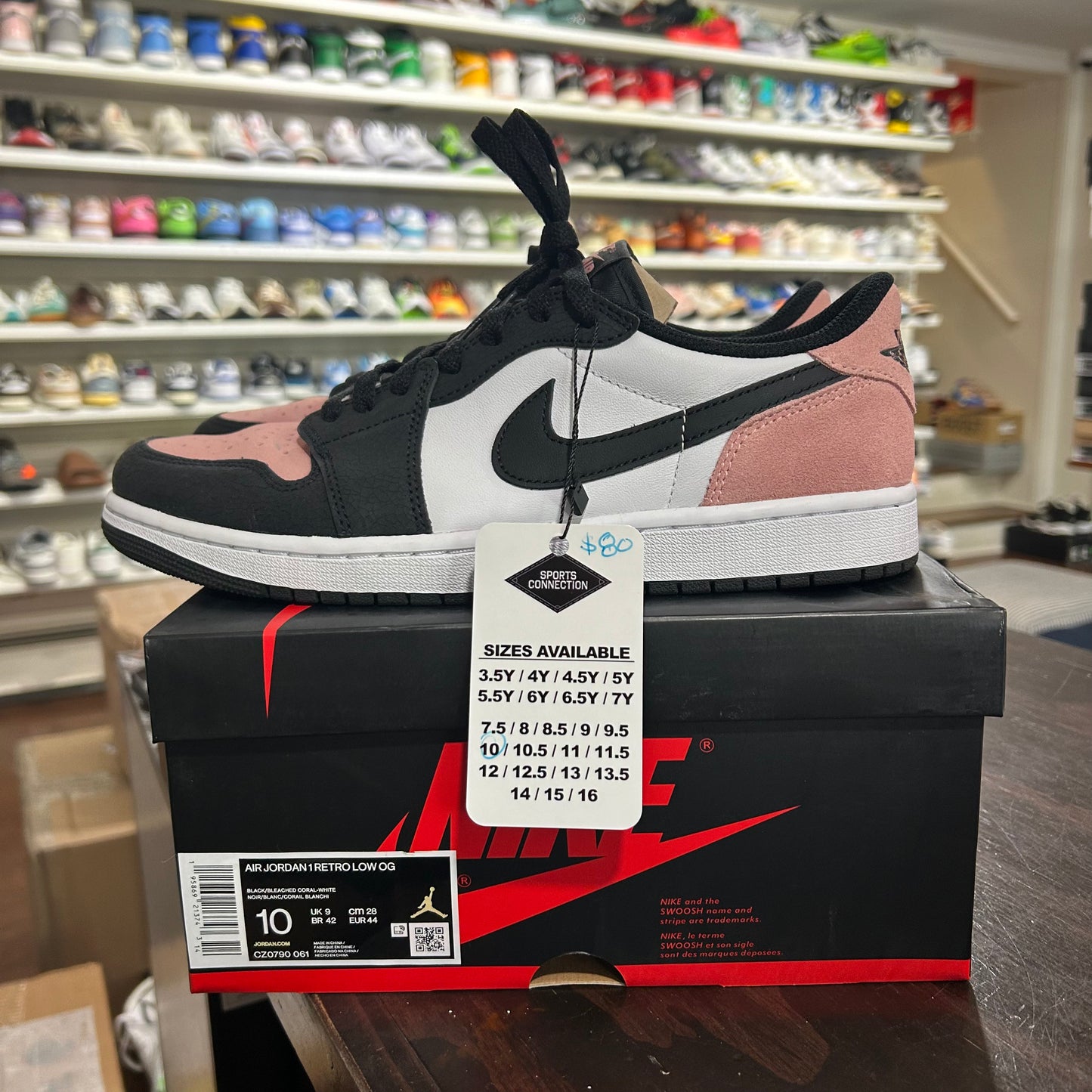 *USED* Jordan 1 Bleached Coral (Size 10)