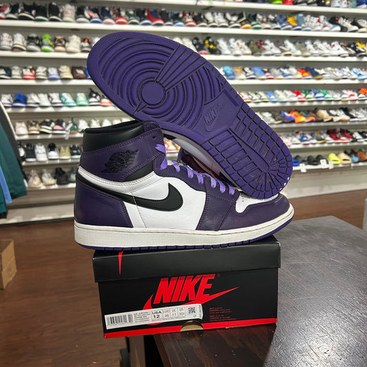 *USED* Air Jordan 1 Court Purple (Size 12)