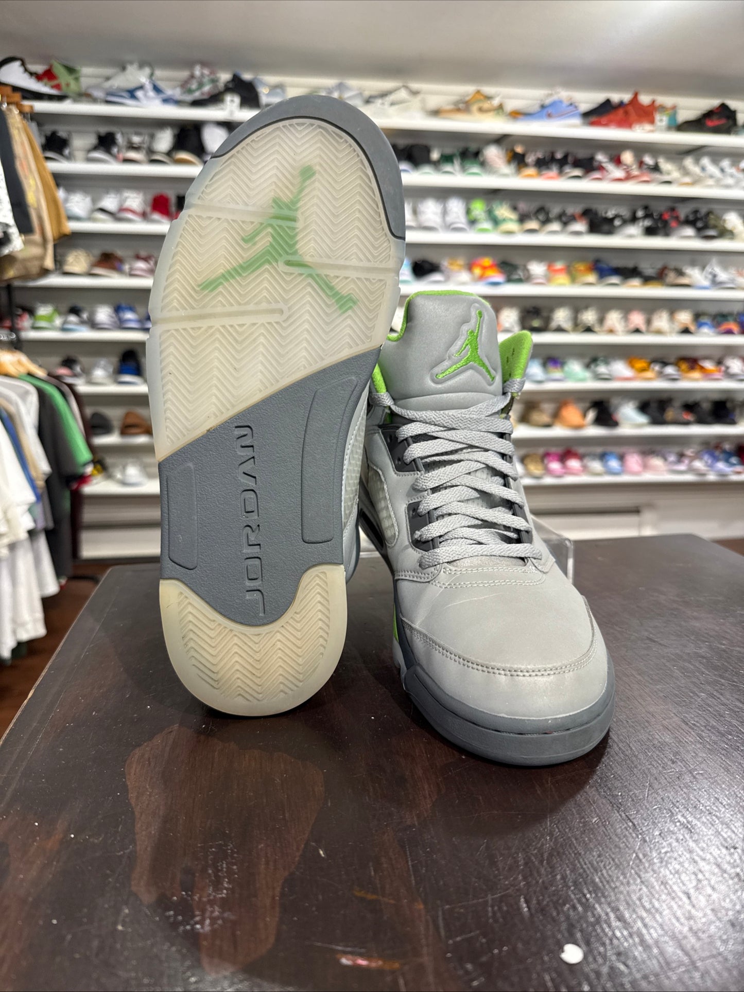 *USED* Jordan 5 Green Bean (size 11)