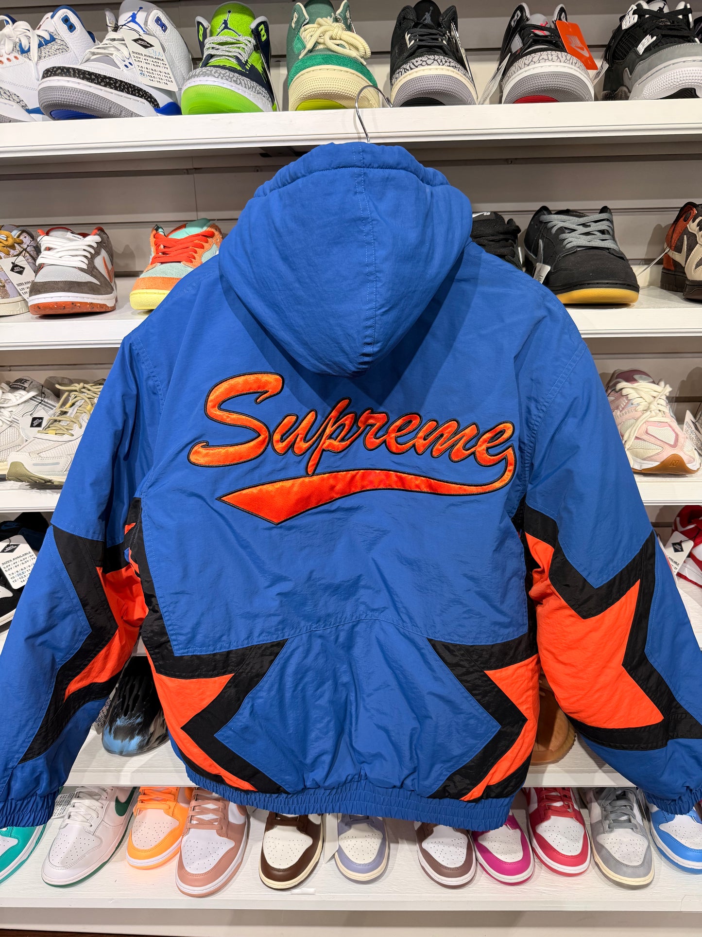 Supreme Stars Puffy Jacket (Size Large)