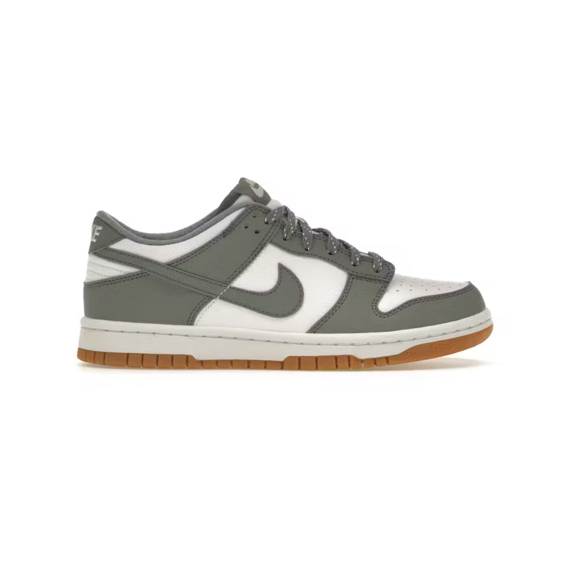Nike Dunk Low Reflective Smoke Grey Gum 3M Swoosh (Grade School/GS)