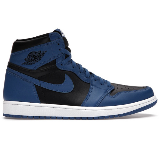 Fulfill your style ambition with the Nike Air Jordan 1 Retro High Marina Blue (Mens). Luxury leather and Nike Air cushioning come together for superior style, fit, and comfort. Experience top-tier performance and unmistakable Jordan heritage. Get it now!