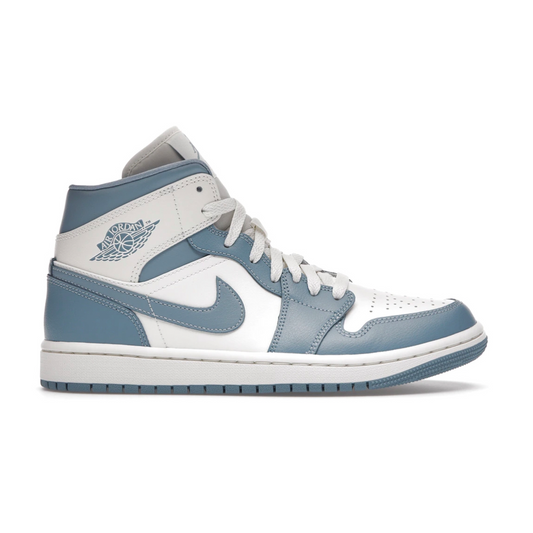 The Nike Air Jordan 1 Mid UNC is the perfect combination of style and comfort. Its iconic look and high-performance design provide a luxurious feel and a unique style perfect for any occasion. Experience a light, breathable fit, and unbeatable cushioning with these stylish sneakers. Live your best life with Nike Air Jordan 1 Mid UNC.