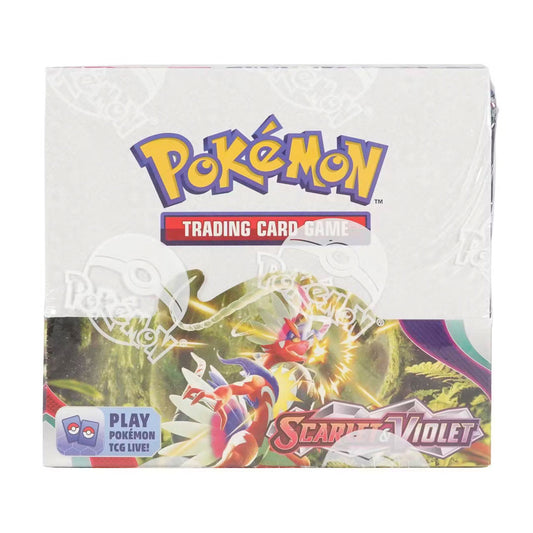 Pokemon Scarlet & Violet Booster Box Experience the thrill of pulling a rare Pokemon card from the Pokemon Scarlet & Violet Booster Box! Featuring the gorgeous illustrations from Sun & Moon's Cosmic Eclipse, it's perfect for players looking to upgrade their decks or start a new collection.