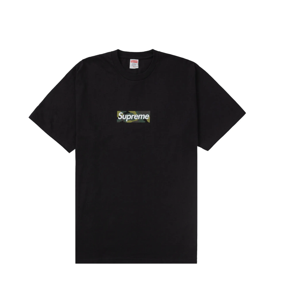 Supreme logo size on shirt sales