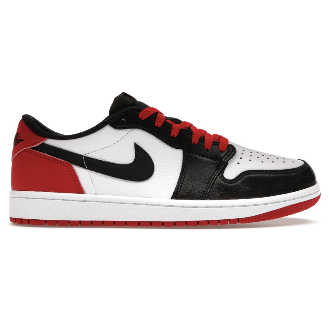 Nike Air Jordan 1 Low Black Toe (Mens)