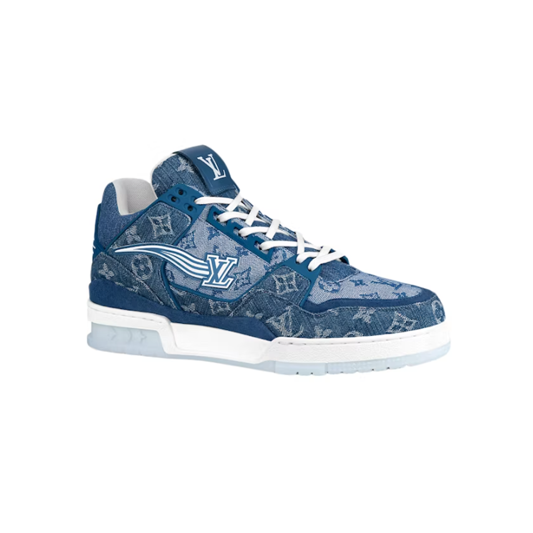 Louis Vuitton Trainer Monogram Denim (Mens)