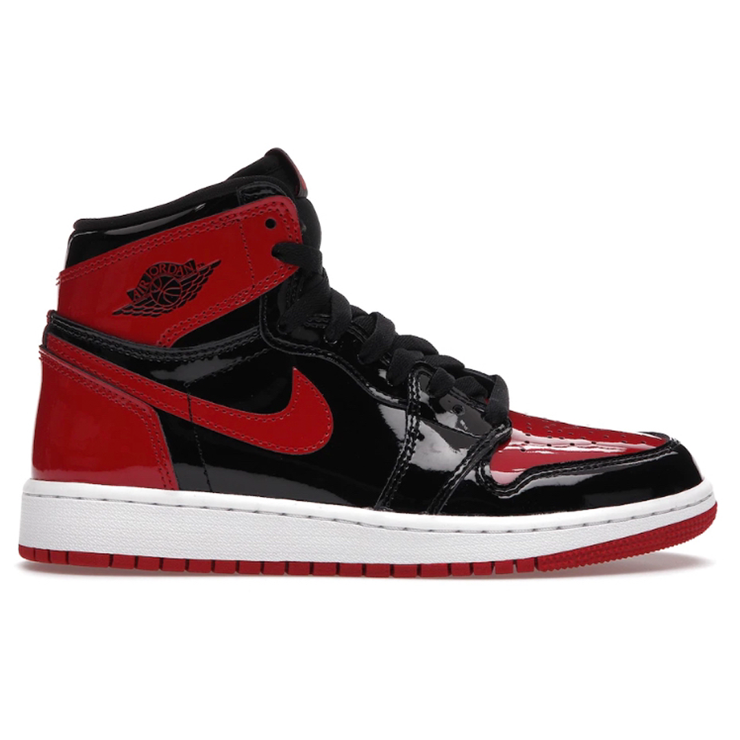 Nike Air Jordan 1 Retro High OG Patent Bred (Youth)