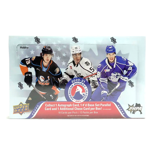 2020-21 Upper Deck AHL Hockey Hobby Box