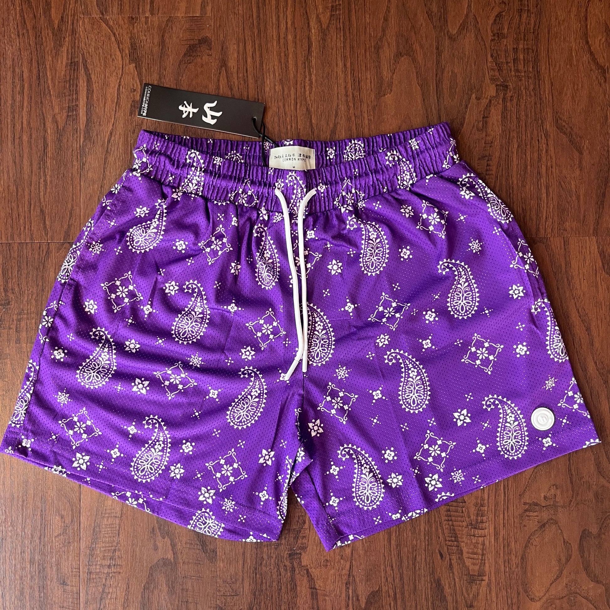 Common Hype Purple Paisley – Sports Connection