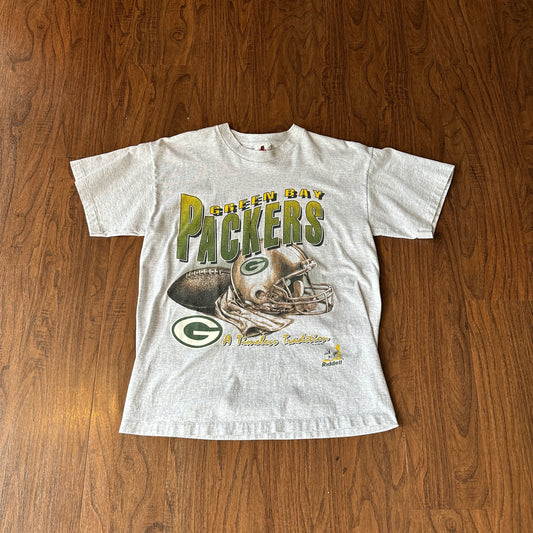 *VINTAGE* Green Bay Packers Graphic Tee (FITS MEDIUM)