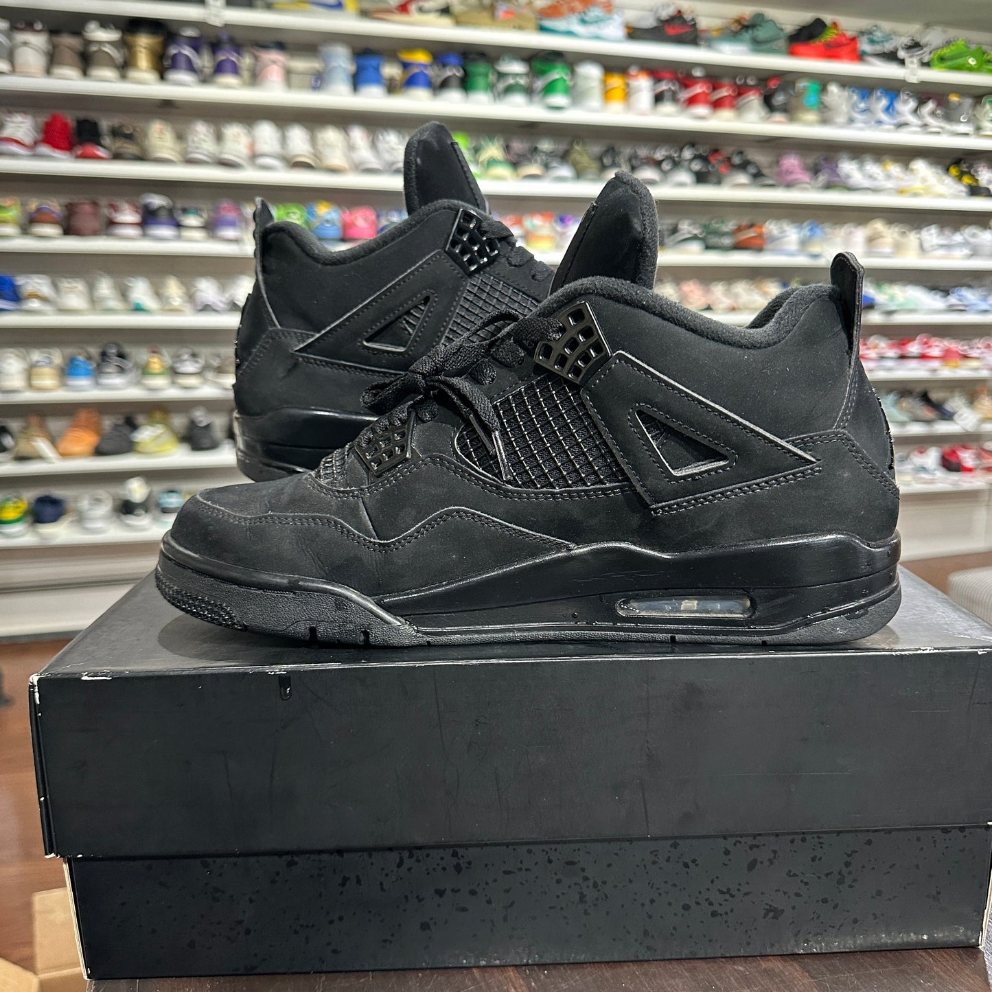 *USED* Jordan 4 Black Cat (SIZE 10)