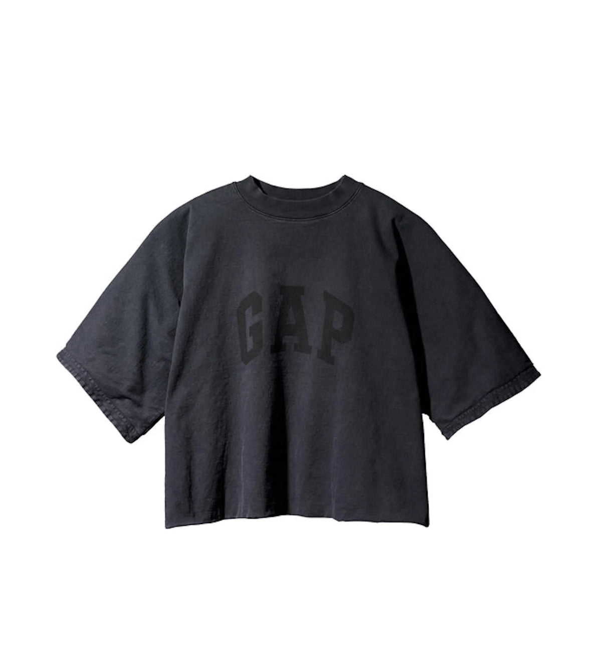 Yeezy Gap Balenciga Dove Washed Black Tee