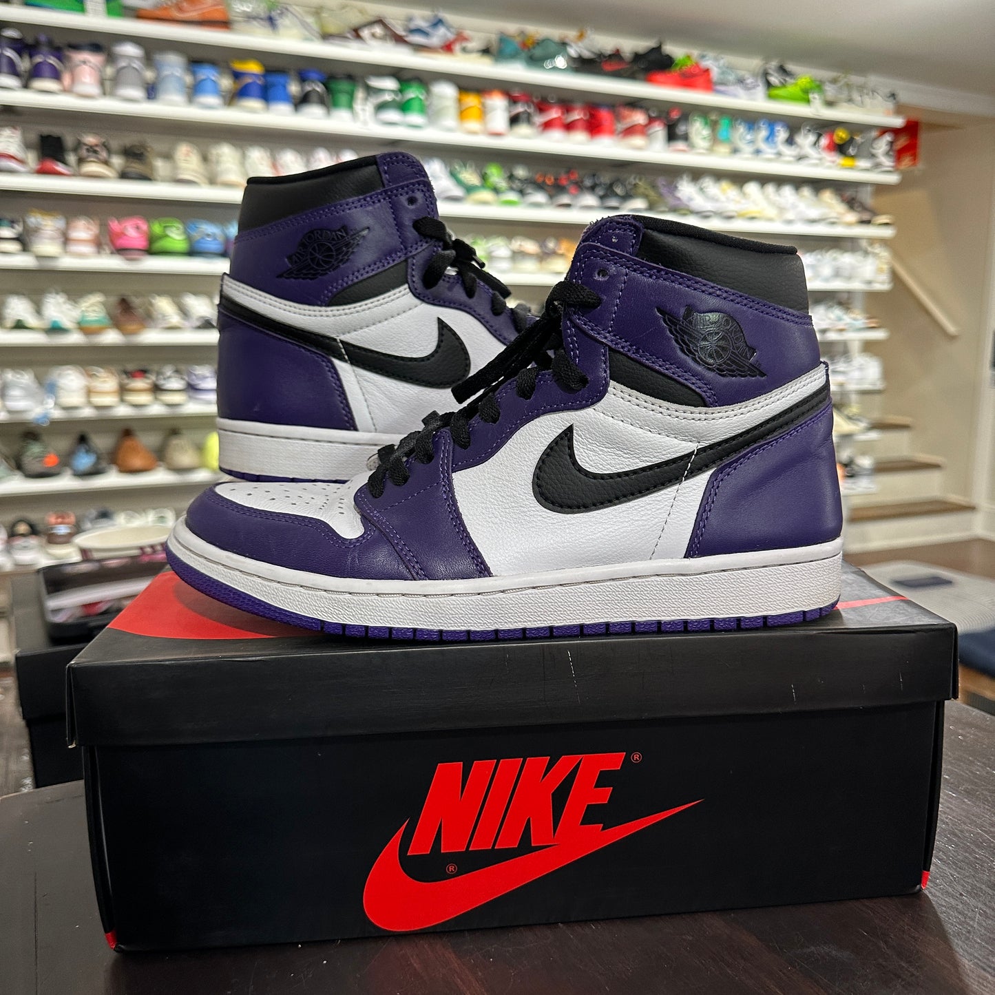 *USED* Air Jordan 1 Court Purple (Size 8.5)