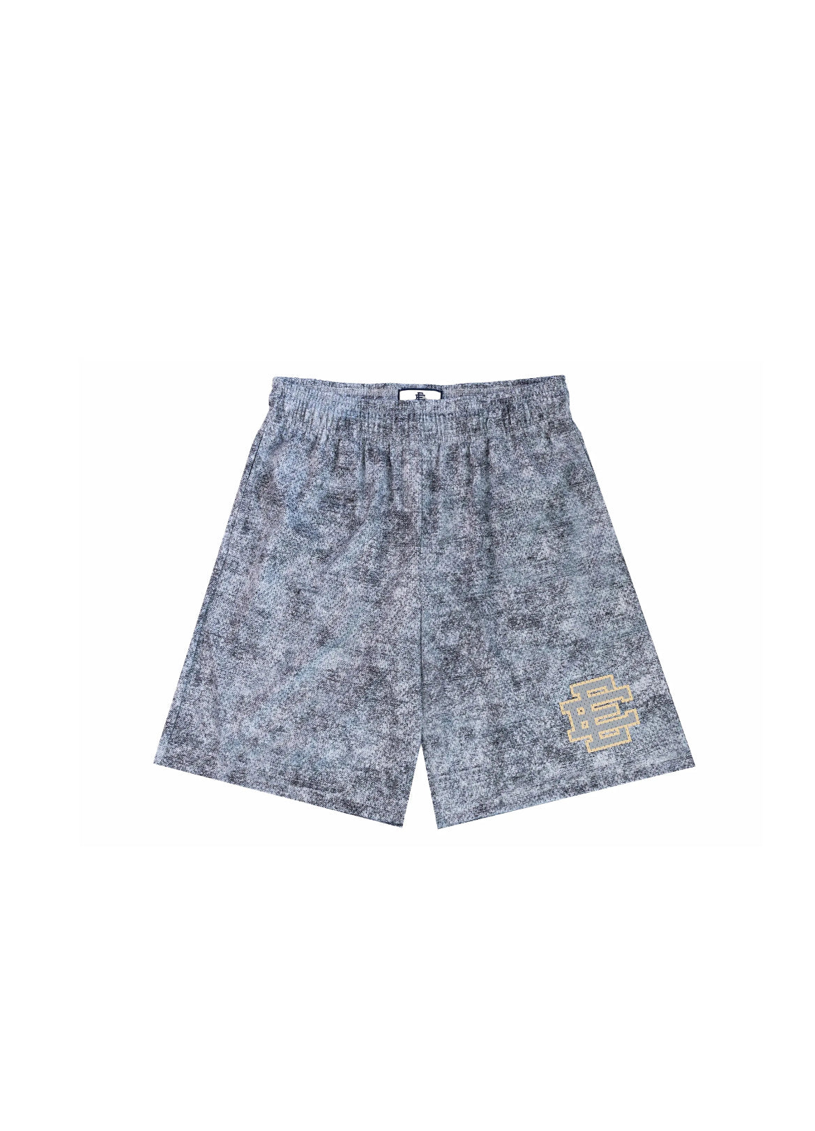 Eric Emanuel Acid Gray Denim Shorts