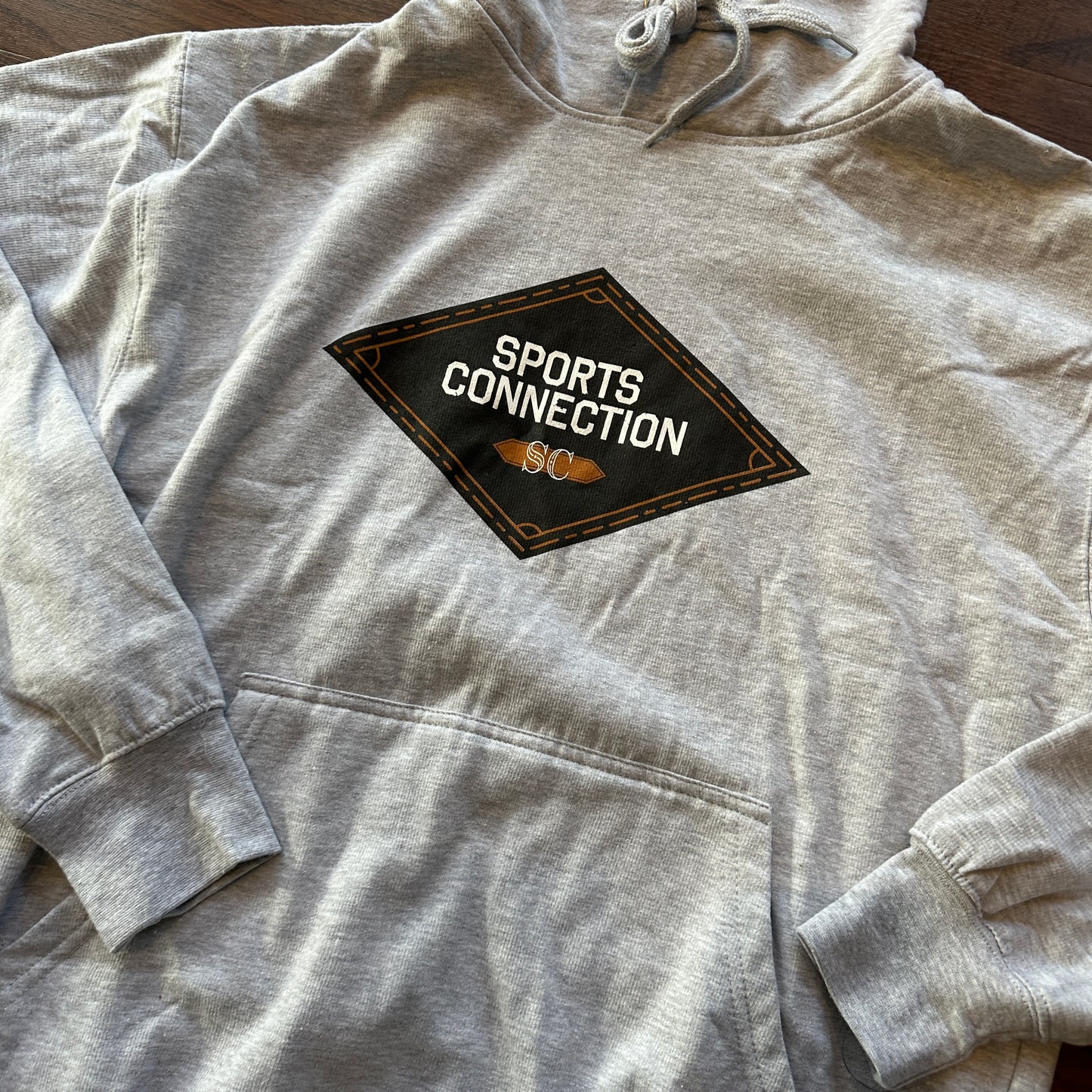 Sports Connection Merch Hoodie Grey