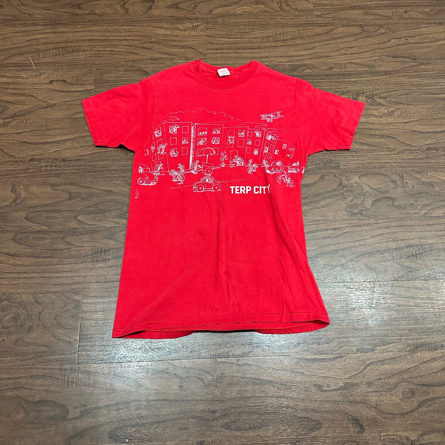 *VINTAGE* Terp City Tee (FITS LARGE)