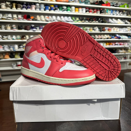 *USED* Jordan 1 Mid Strawberries and Cream (Size 9.5)