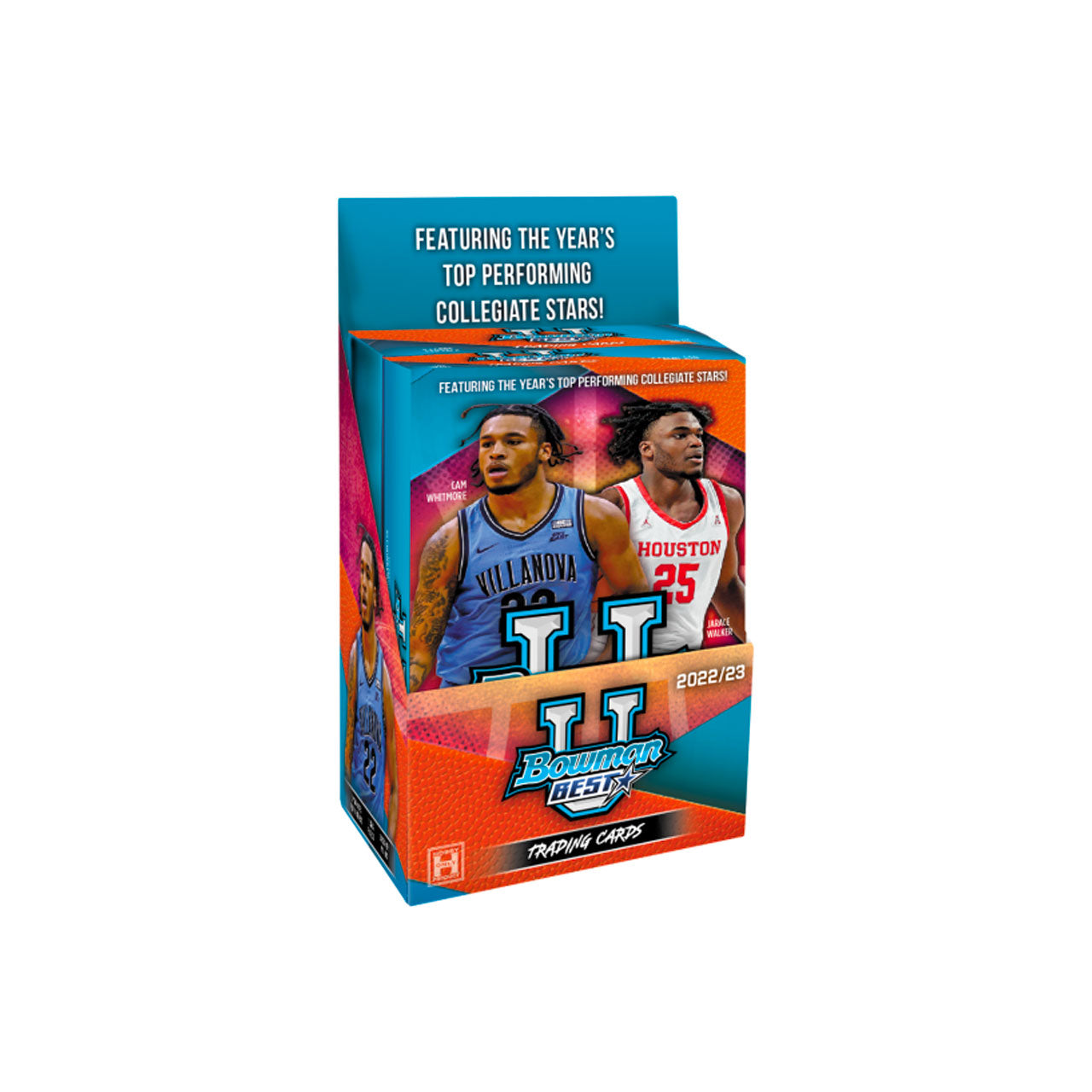 Experience the ultimate thrill of collecting with our 2022-23 Bowman's Best University Basketball Hobby Box! Featuring top university basketball stars of the upcoming season, this box offers endless possibilities and excitement for collectors. Don't miss out on your chance to own this exclusive collectible!