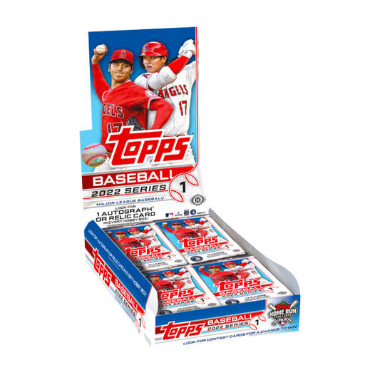 Experience the thrill of collecting with the 2022 Topps Series One Baseball Hobby Box! Featuring exclusive cards and special edition inserts, this box is perfect for any avid baseball fan. Unleash your passion for the game and add this must-have box to your collection today!