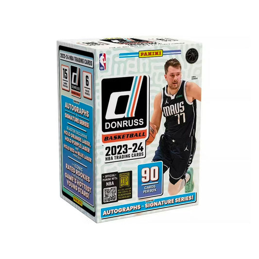Introducing the highly-anticipated 2023-24 Panini Donruss Basketball Blaster Box! Unleash your passion for the game with this ultimate collector's item. Loaded with exclusive features, this box will elevate your collection and ignite excitement in every basketball fan. Don't miss out, get yours today!