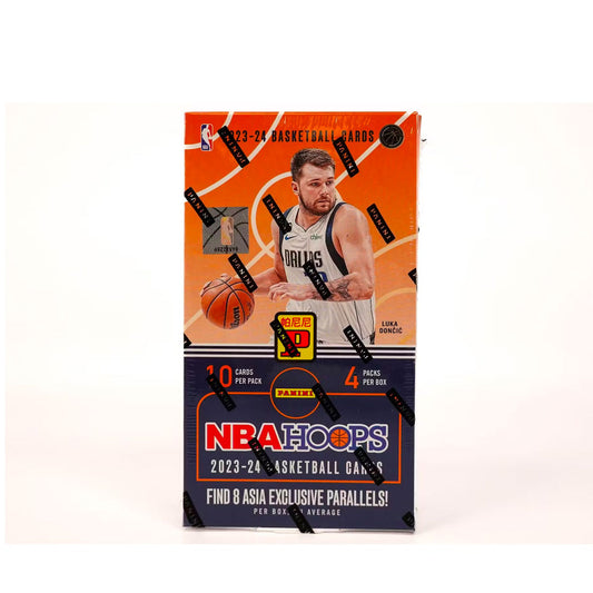 2023-24 Panini NBA Hoops Basketball Asia T-Mall Box Discover the ultimate thrill of collecting with the 2023-24 Panini NBA Hoops Basketball Asia T-Mall Box! Featuring exclusive cards only found in this special edition box, experience the excitement of the NBA like never before. Don't miss your chance to own a piece of basketball history.