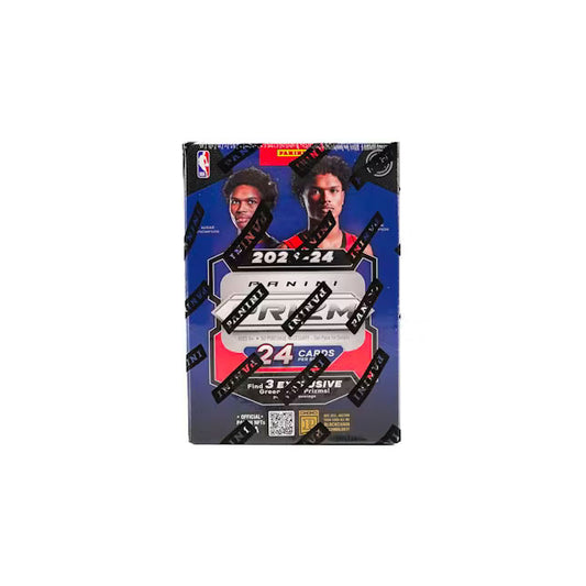 Experience the thrill of collecting with the 2023-24 Panini Prizm Basketball Hobby Blaster Box! With its high-quality cards and exclusive inserts, this box is perfect for any basketball fan or collector. Unleash your inner passion as you discover the potential values and rare treasures within. Don't miss out on this exciting opportunity!