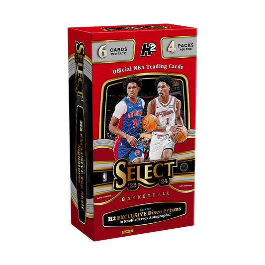 This H2 Box from Panini Select Basketball is a collector's dream! With top of the line features and potential for rare cards, this box offers an unbeatable experience for passionate basketball fans. Don't miss out on the excitement and get your hands on this limited edition box now!