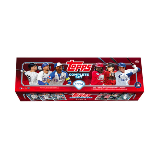 Grab your 2024 Topps Baseball Complete Factory Set Hobby today! With this set, you'll have a complete collection of the 2024 Topps Baseball cards, including all the stars and rookies. Perfect for any avid baseball fan, this set is a must-have for your collection. Don't miss out on this opportunity to own a piece of baseball history!