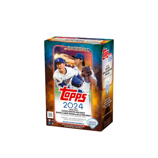 This 2024 Topps Update Series Baseball Blaster Box offers a convenient and cost-effective way to collect your favorite players. Add to your collection or start a new hobby with this top-of-the-line product.