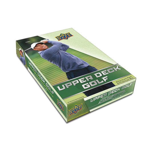 Experience the thrill of the game with the 2024 Upper Deck Golf Hobby Box. Featuring the most sought-after players and stunning design, this hobby box is a must-have for any golf fan. Unbox excitement and elevate your collection with autographed cards and exclusive inserts. Don't miss out!