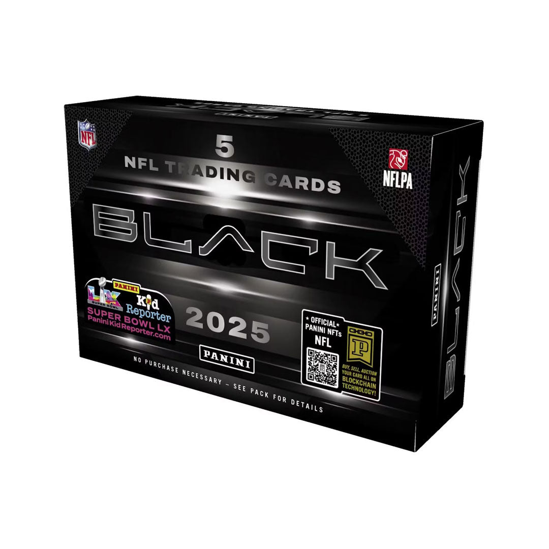 Discover the excitement inside the 2025 Panini Black Football Hobby Box, packed with premium cards featuring top rookies and proven stars. Each box offers an exclusive chance to find rare parallels and autographed cards that can elevate any collection. Perfect for serious collectors aiming to add valuable, high-quality football cards to their lineup. Don’t miss your opportunity to own a piece of the 2025 season’s most sought-after memorabilia.