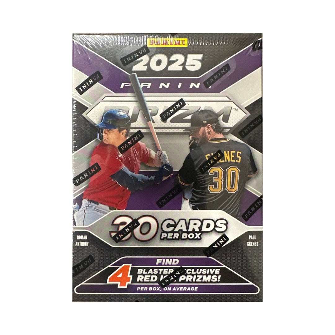 Discover the thrill of the 2025 Panini Prizm Baseball Hobby Blaster Box, packed with exclusive rookie cards and vibrant Prizm parallels. This hobby box offers collectors a chance to uncover rare autographs and key prospects that could become future stars. Perfect for both passionate collectors and enthusiasts, it delivers high-value cards straight from the heart of the season. Elevate your collection with each pack and experience the excitement of Panini Prizm’s premium craftsmanship.