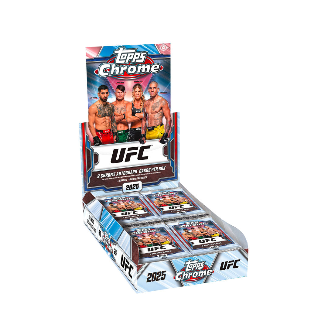 2025 Topps Chrome UFC Hobby Box
