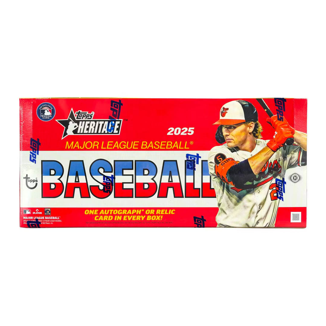 Experience the thrill of collecting with the 2025 Topps Heritage Baseball Hobby Box! With its impressive selection of 2025 Topps Heritage Baseball cards, this box is a must-have for any fan or collector. Plus, each pack is filled with unique features and potential for rare cards, making it the perfect addition to your collection. Grab yours today and add a touch of excitement to your hobby!