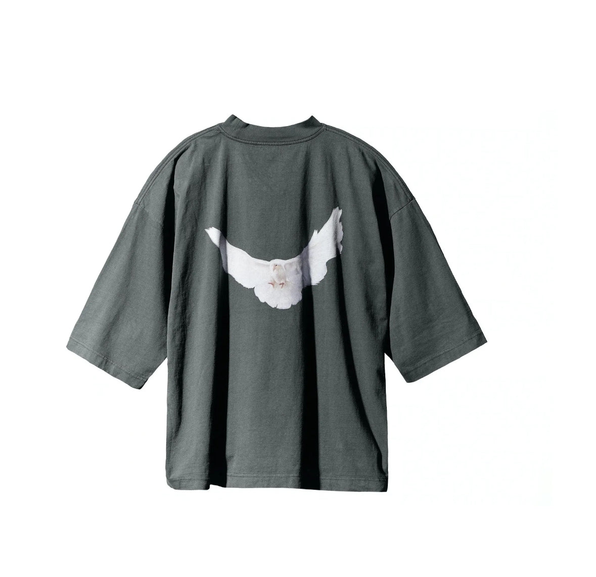 Yeezy Gap Balenciga Dove Dark Green 3/4 Tee