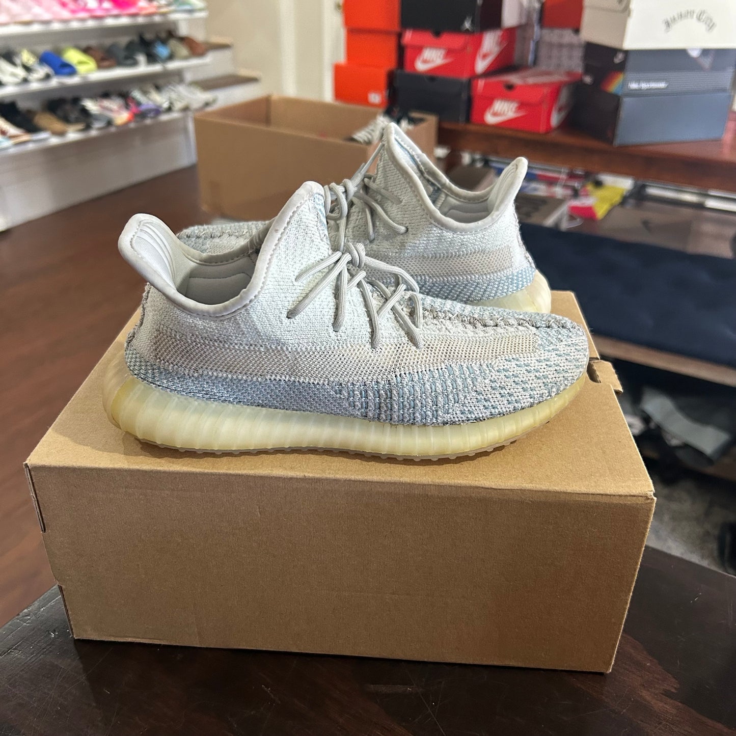 *USED* Yeezy 350 Cloud White (Size 2Y)