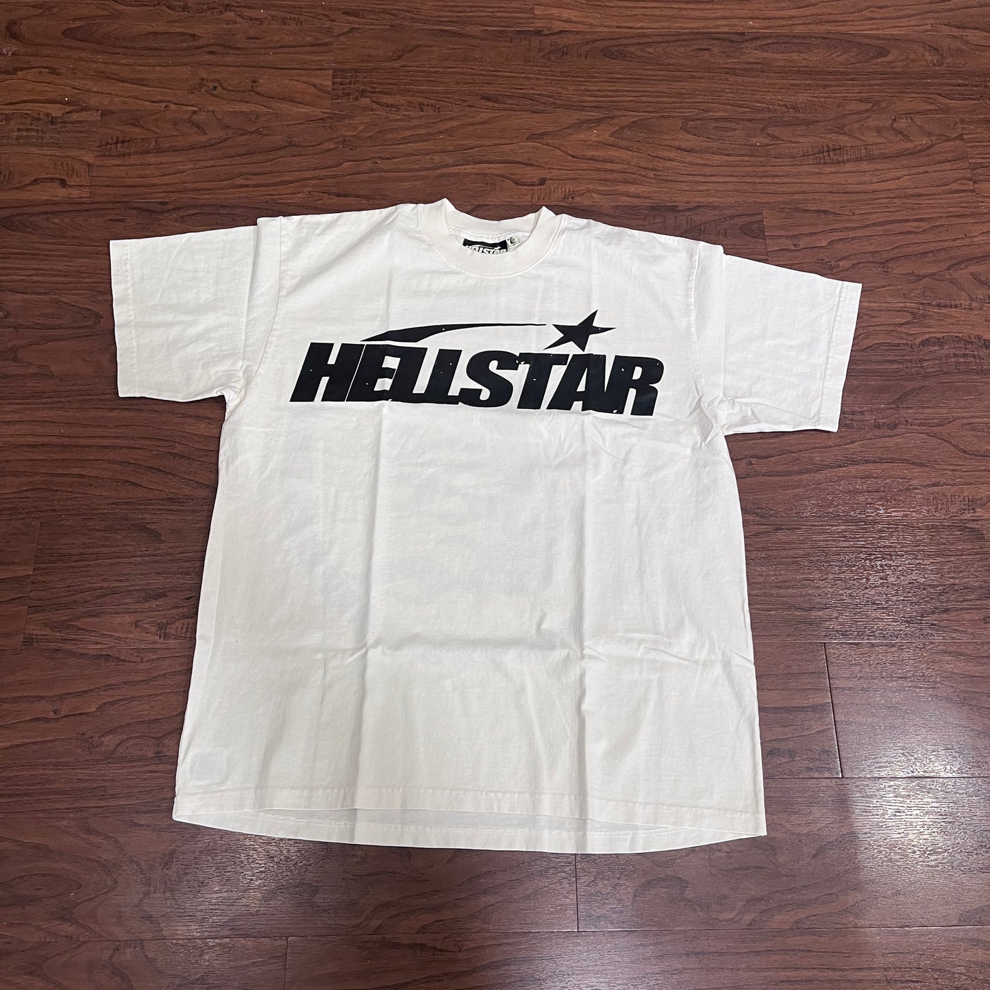 HellStar Studios Classic Logo Tee White/Cream