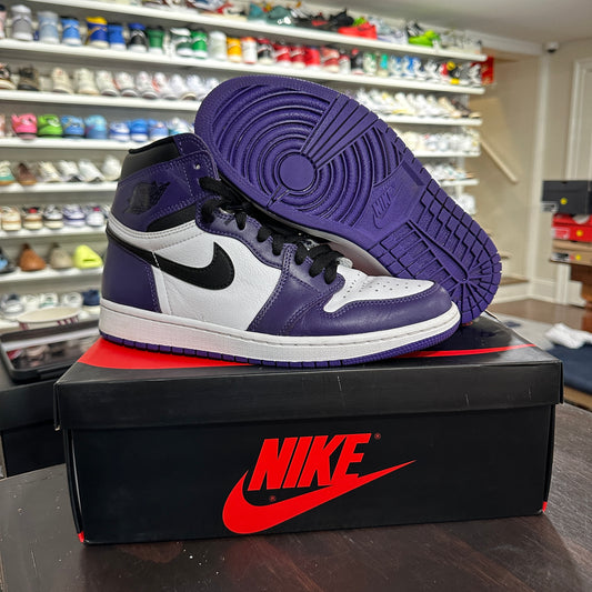 *USED* Air Jordan 1 Court Purple (Size 8.5)