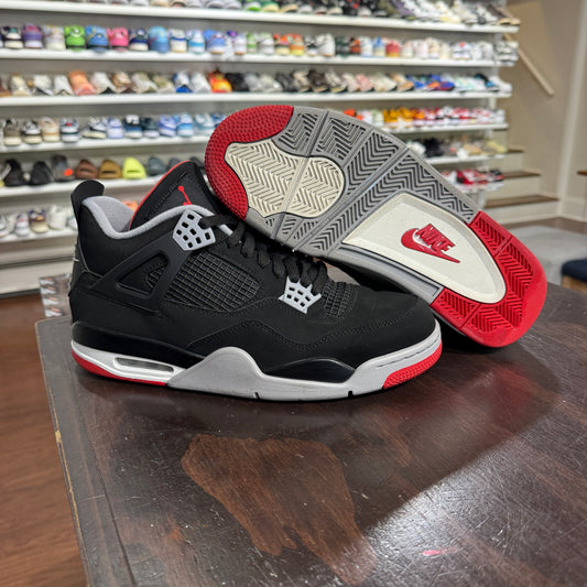 *USED* Jordan 4 Bred (2019) (size 10)
