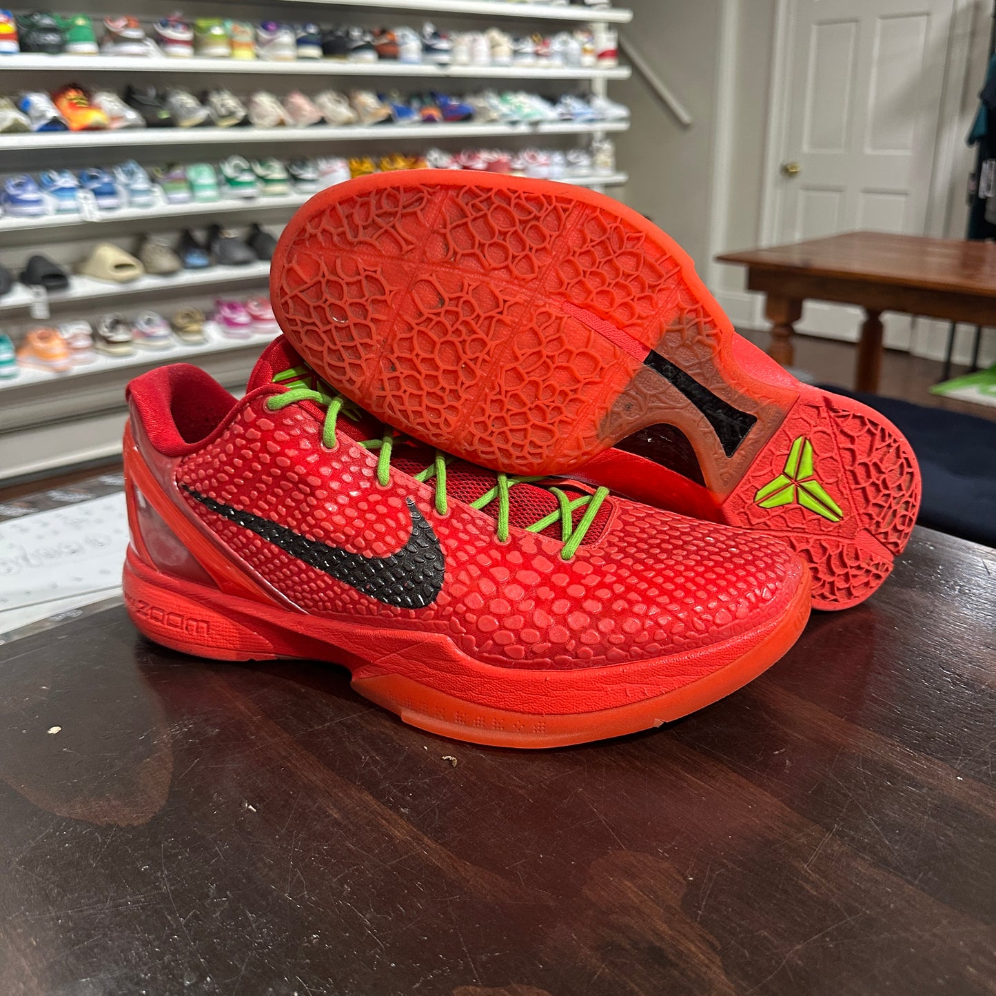 *USED* Kobe 6 Reverse Grinch (size 13)