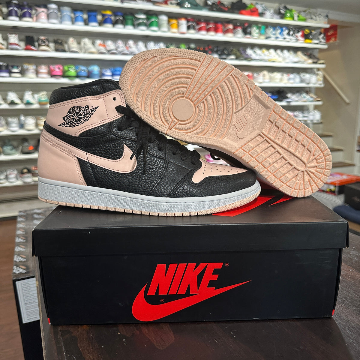 USED* Air Jordan 1 High Crimson Tint (size 9) – Sports  display picture 1