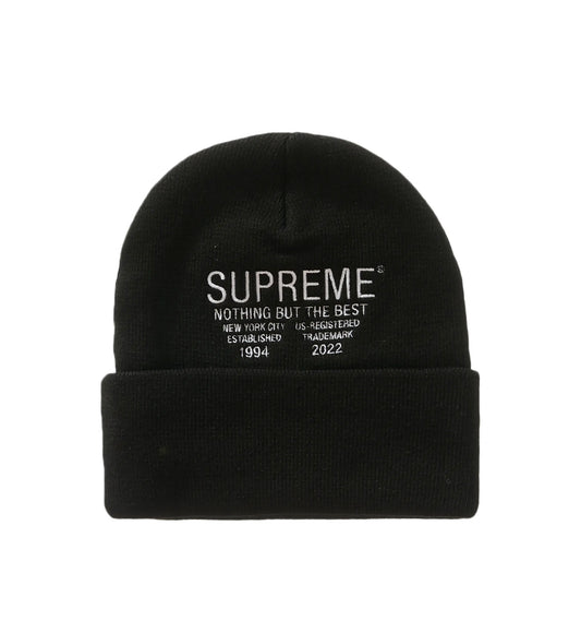 Supreme Beanie Nothing But Black